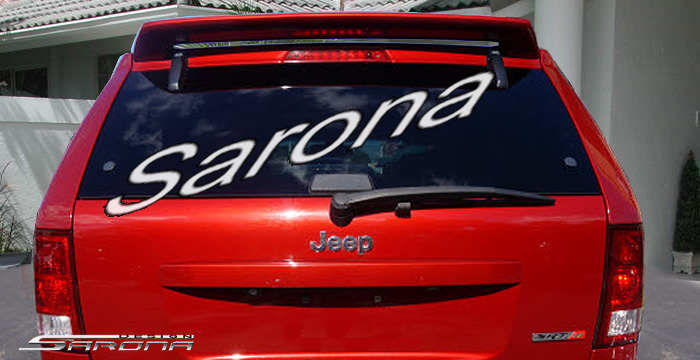 Custom Jeep Grand Cherokee Roof Wing  SUV/SAV/Crossover (2005 - 2010) - $239.00 (Manufacturer Sarona, Part #JP-001-RW)